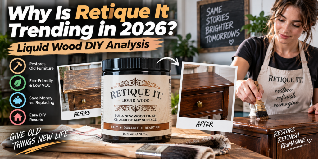 Why Is Retique It Trending in 2026? Liquid Wood DIY Analysis