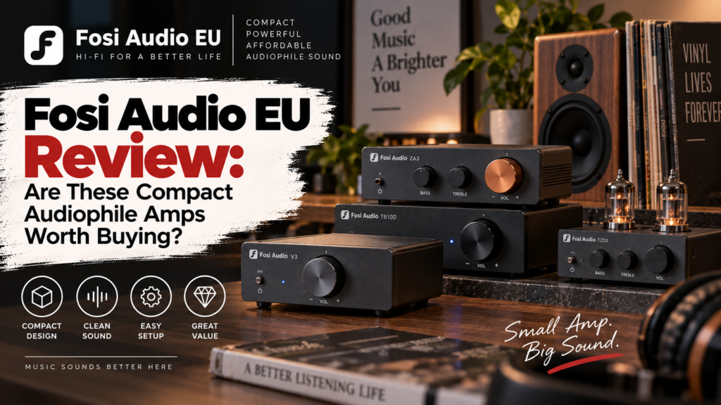 Fosi Audio EU Review: Are These Compact Audiophile Amps Worth Buying?