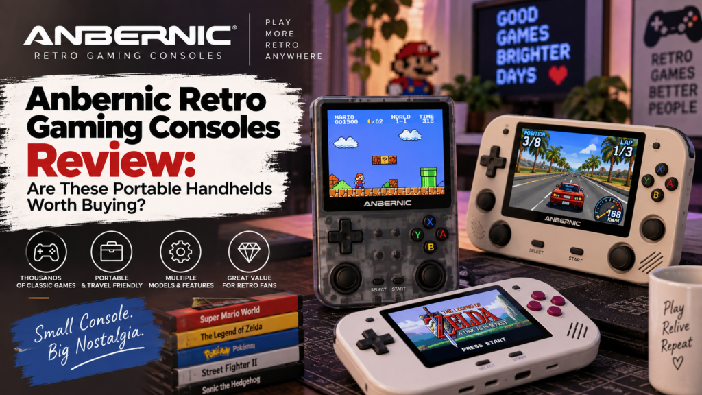 Anbernic Retro Gaming Consoles Review: Are These Portable Handhelds Worth Buying?