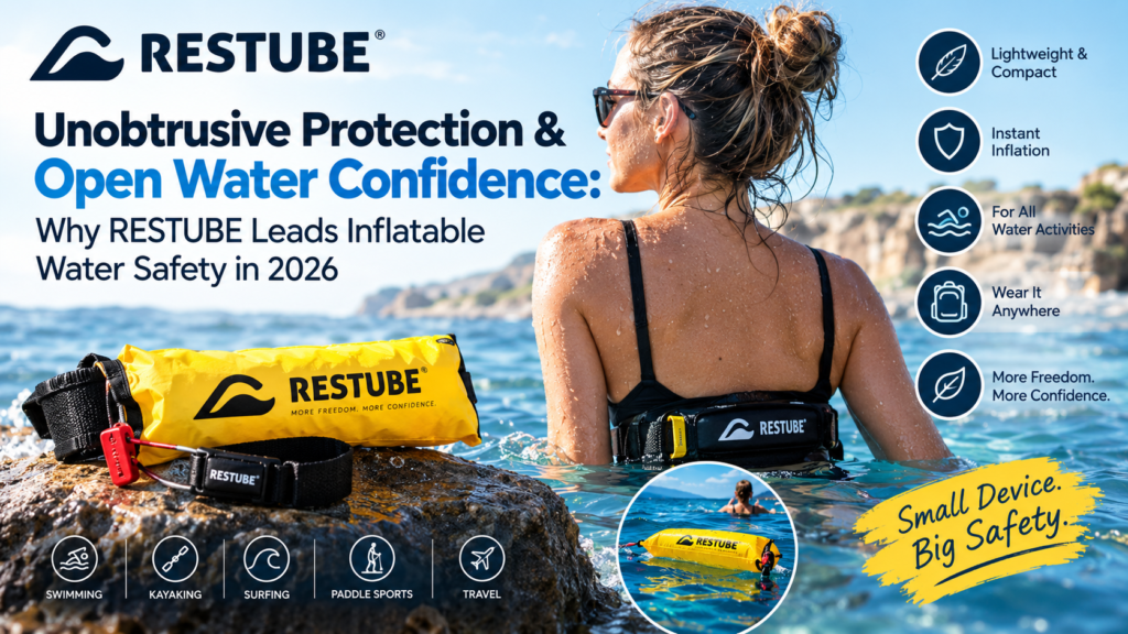 Unobtrusive Protection & Open Water Confidence: Why RESTUBE Leads Inflatable Water Safety in 2026